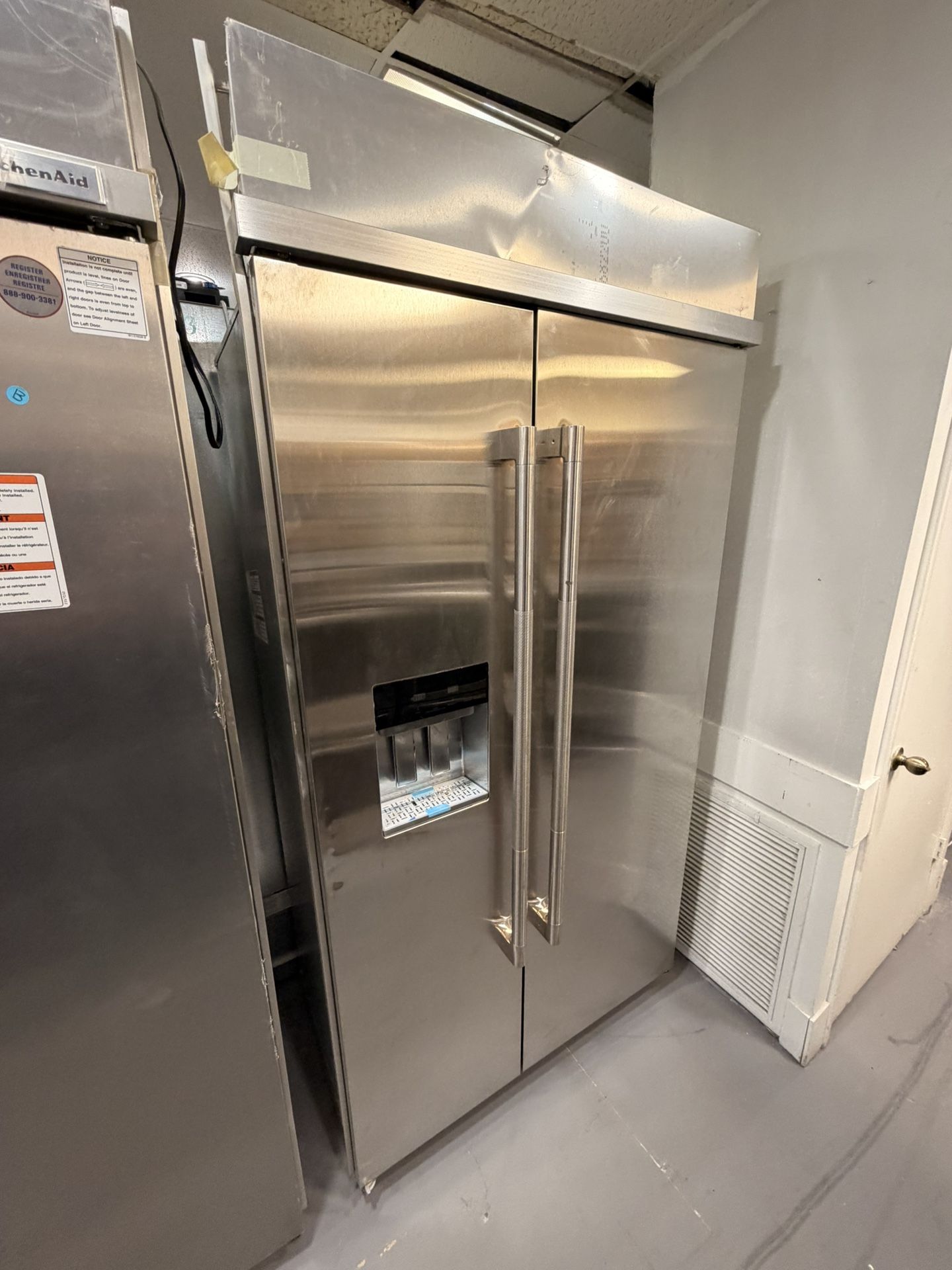 Kitchenaid Refrigerator 42”Inch Side By Side Brand New Scratch And Dent