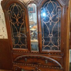 Antique Bassett China Cabinet 