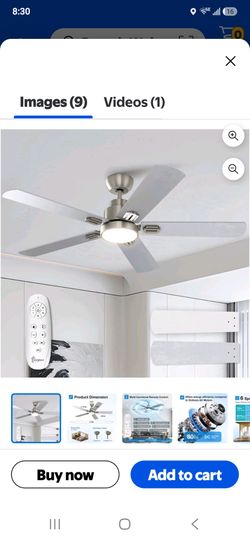 New! 52" Ceiling Fan