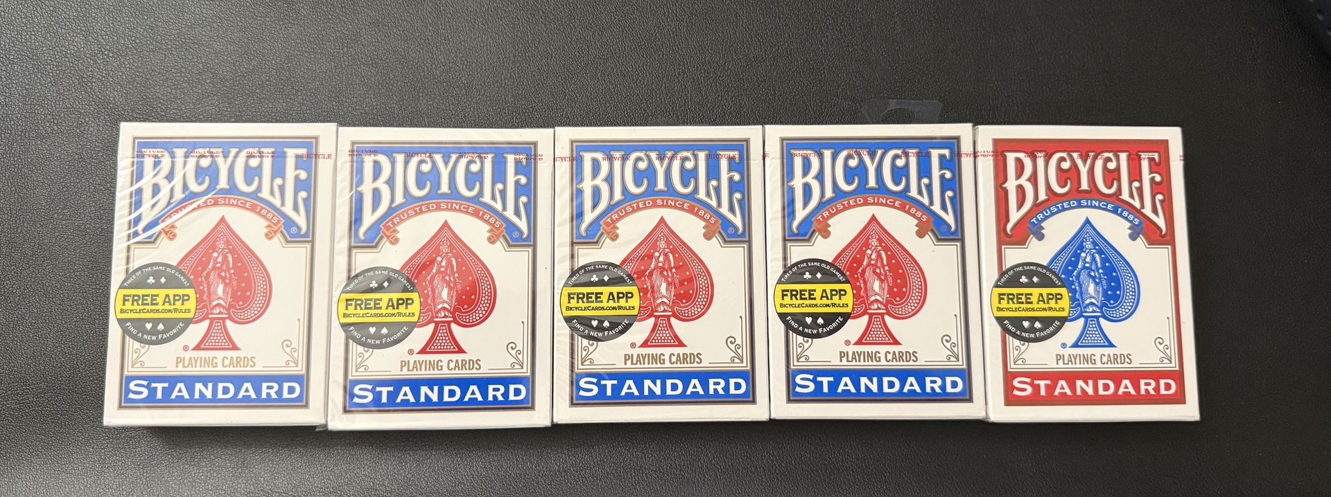 Bicycle Standard Playing Card X 5