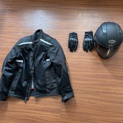 Full Bike Protection Set Helmet Size Medium 