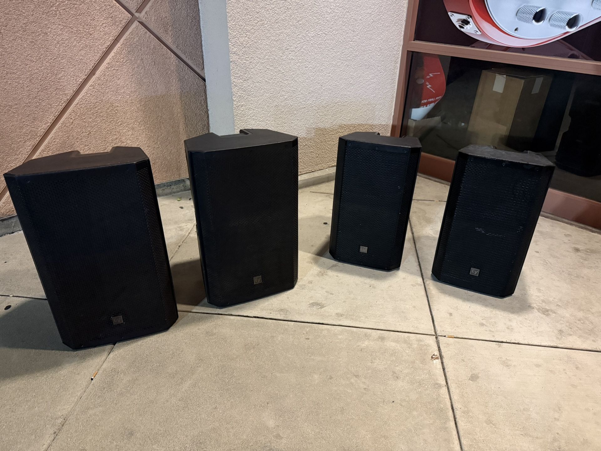 ELECTRO VOICE ZLX  15 INCH & ELECTRO VOICE ZLX 12 INCH 