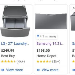 Laundry Storage Containers, 1 LEFT!