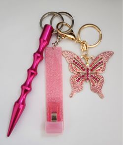 Keychain butterfly