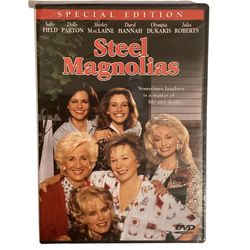 Steel Magnolias 1989 DVD Dolly Parton Julia Roberts Tom Skerritt