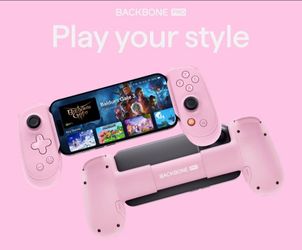 Backbone Pro Mobile Gaming Controller Pink