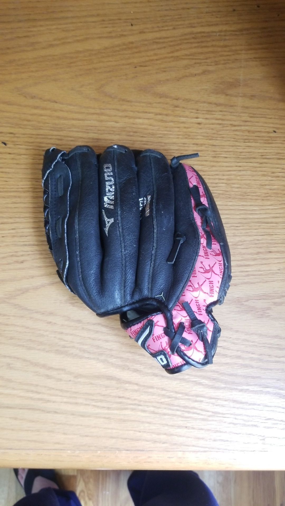 Child's softball glove
