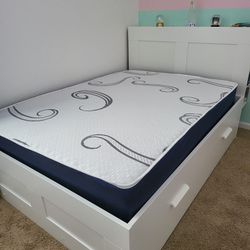 NEW FULL MATTRESS WITH BOX SPRING ♨️ Bed frame is not available