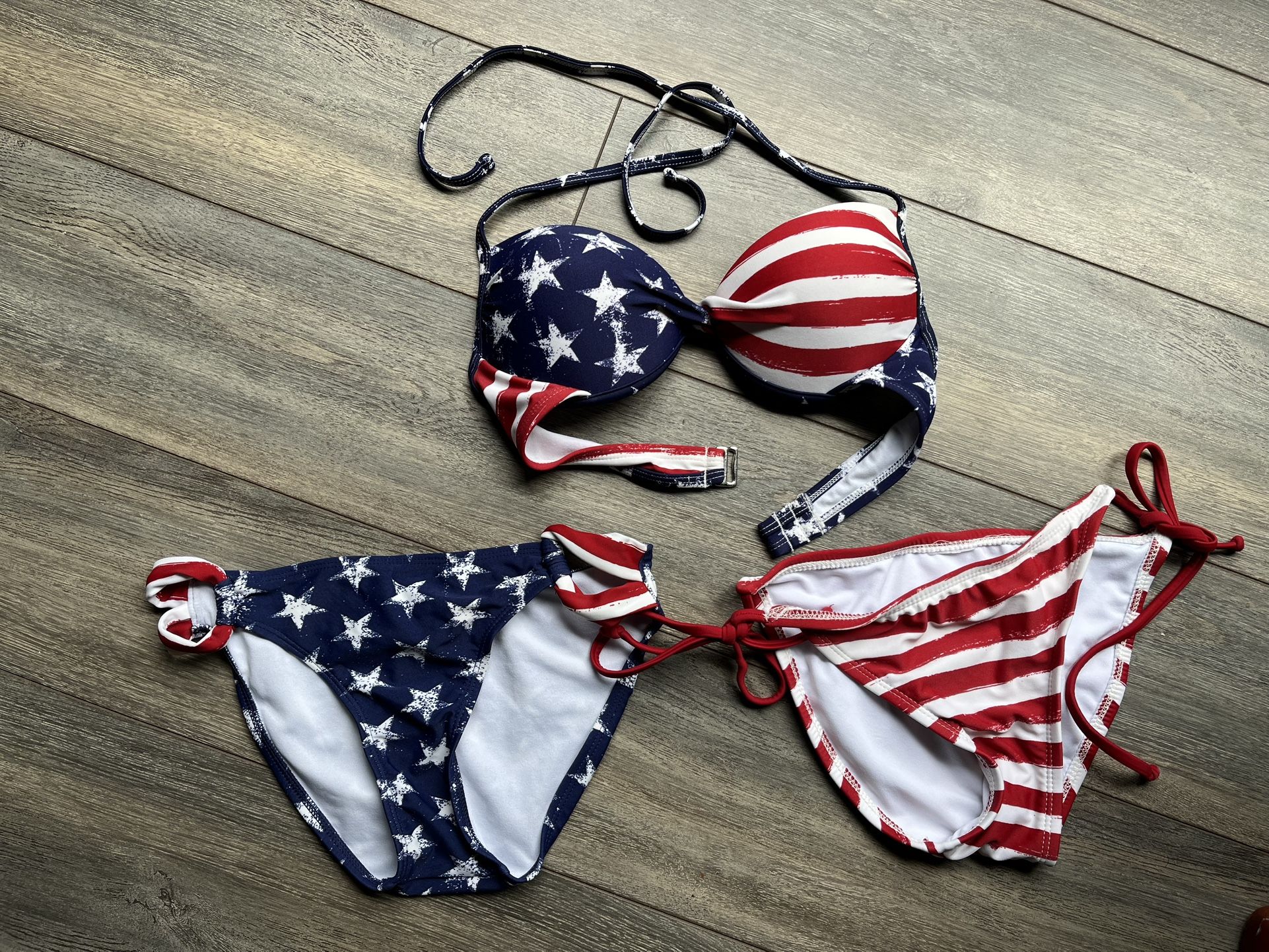 Size Small America Patriotic Bathing Suit