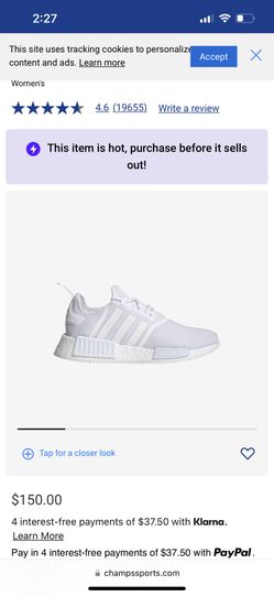 New In Box Adidas Size 7 1/2