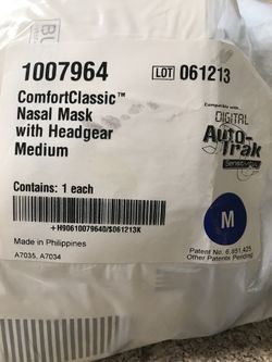 Respironics ComfortClassic Nasal mask with headgear