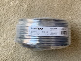 Rain Bird 100 FT Feet Drip Irrigation 1/4" Black Distribution Tubing