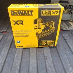 Dewalt 20 vote 16 gauge nail gun.