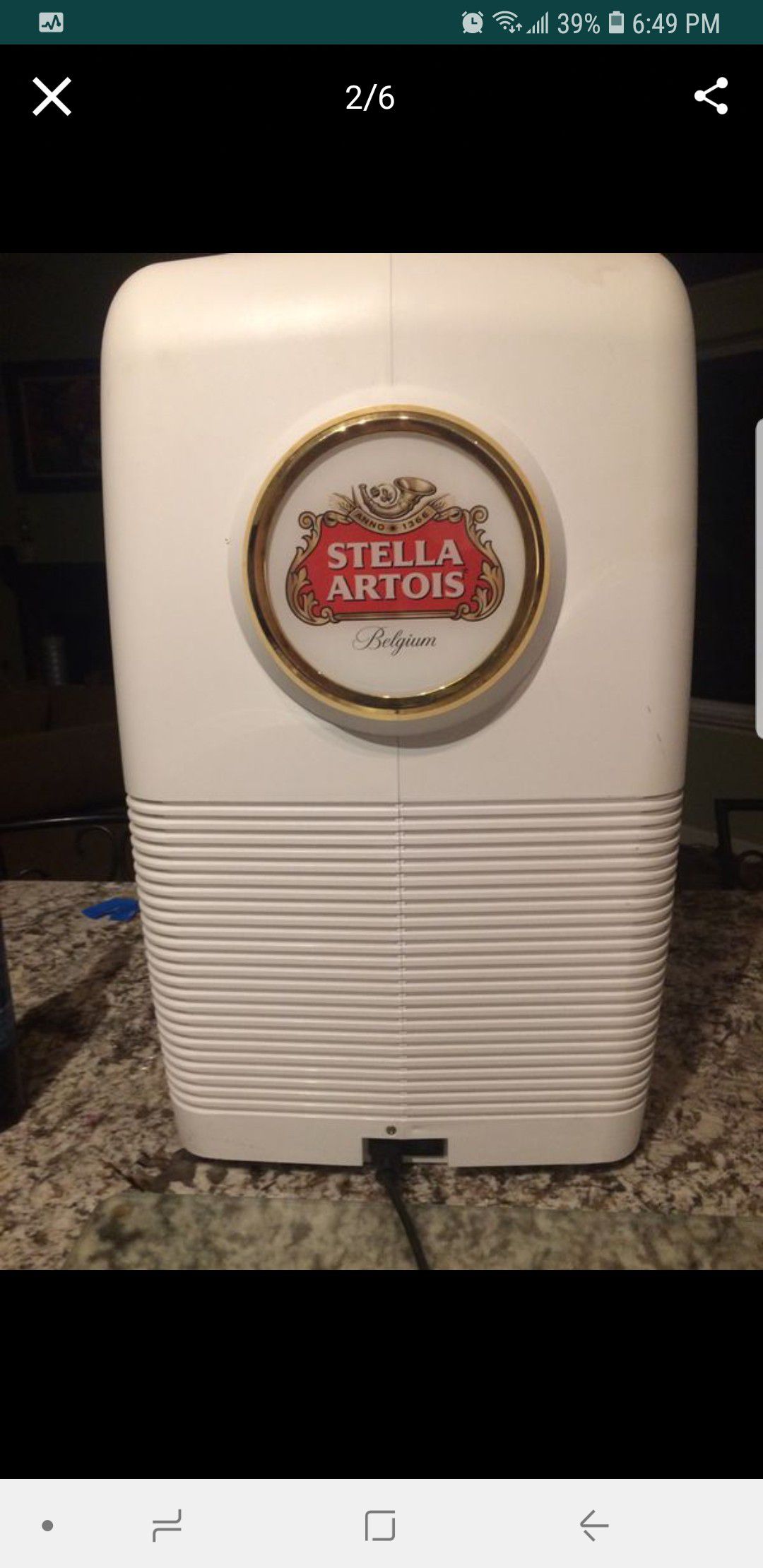 Stella Artois counter top beer dispenser