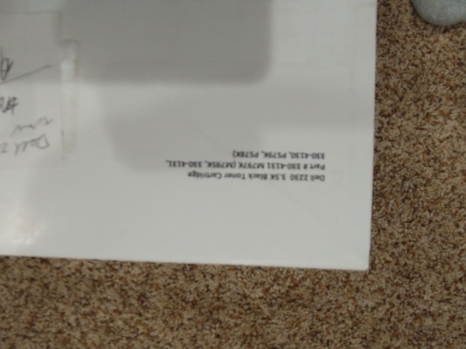 Down 2239 3.5 k black toner cartridge