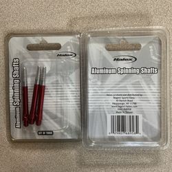 Halex Aluminum spinning Shafts For Darts NEW