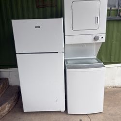 Fridge for sale washer/dryer is sold 