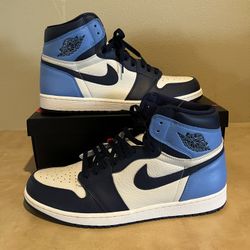 Jordan 1 OG High Obsidian Size 14