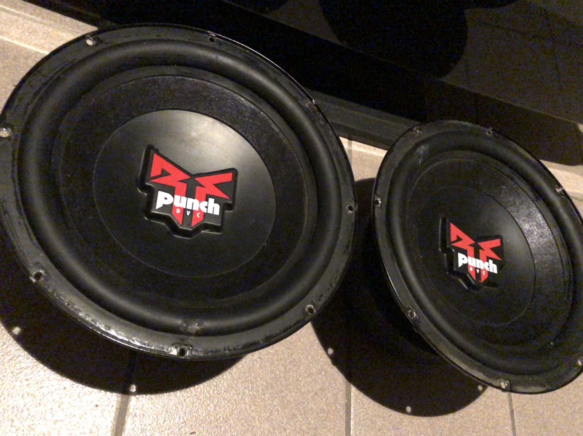 10’s Rockford Fosgate Punch DVC d4 RFP-1210 10” Subs Subwoofers