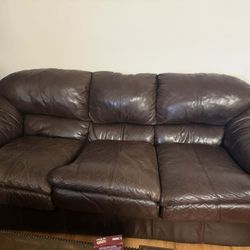 Leather Sofa