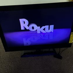 32 inch tv with roku box