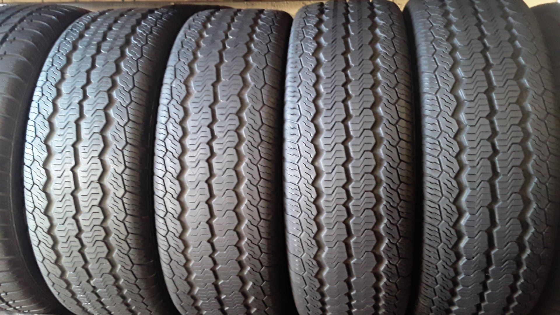 Four good set of continental tires for sale 225/75/16