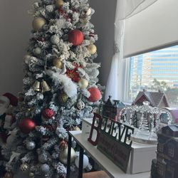 White Christmas Tree