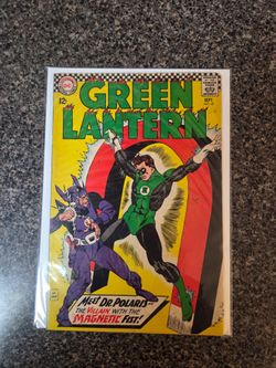 Green lantern comic book