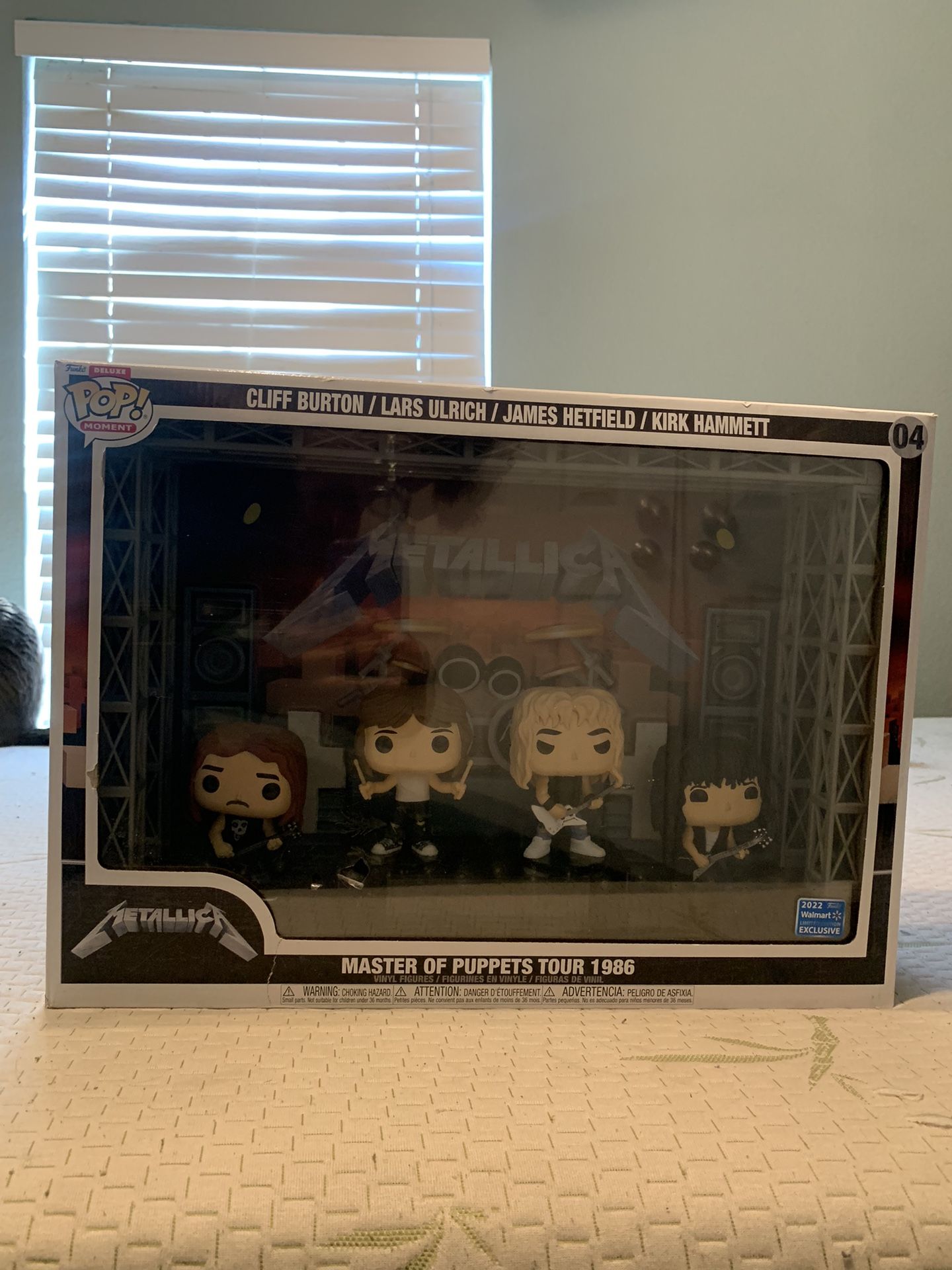 Metallica Master of Puppets Tour 1986 Funko Pop