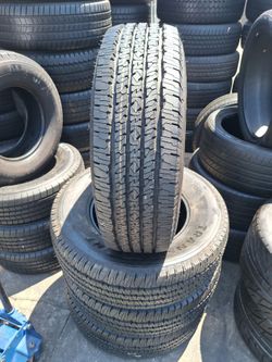 Firestone LT275/70R18 set of four Used tires $400