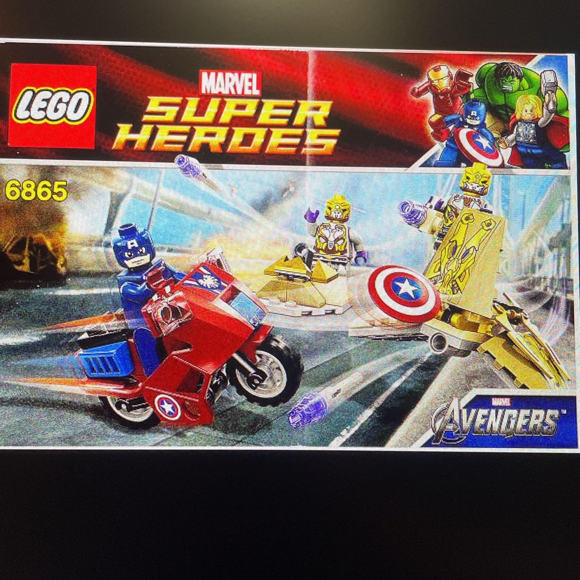 Lego Captain America Set #6865