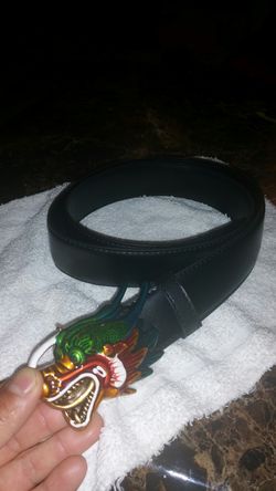 Dragón GUCCI belt