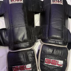 Title MMA  Youth Gel Shin Guards 