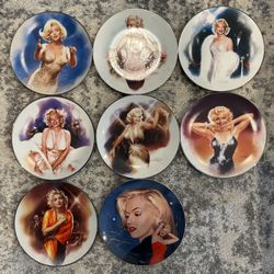 Vintage Marilyn Monroe Plate Collection