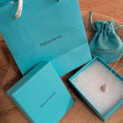 Tiffany & Co. Silver Heart Necklace