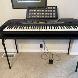 YAMAHA Model PSR GX76 Electronic Keyboard