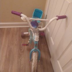 Disney Frozen 16 In Girls Bike Blue 