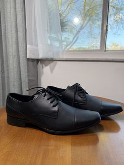 Calvin Klein Men’s Dress Shoes Black Size 10.5 W