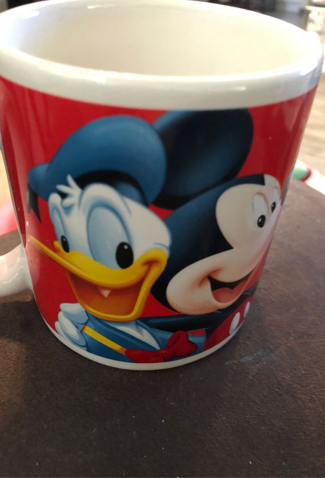 WALT DISNEY Applause FAB FIVE FLORIDA 12oz. Coffee Mug Cup Mickey Minnie Donald