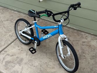 Woom 3 16inch light weight aluminum kids bike