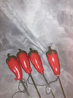 Chilli Pepper Stake Lights