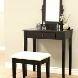 Frenchi Furniture Wood 3 Pc Vanity Set 