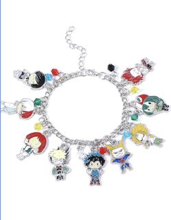 New My Hero Academia Charm Bracelet