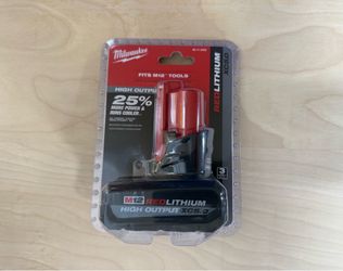 Milwaukee M12 5.0 high output battery