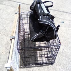 Dog  Cage +Gate+Carrier 30.00