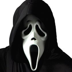 NEW Adult Scream Mask Ghostface Classic Ghost Face Slasher Horror Movie Killer Costume Accessory