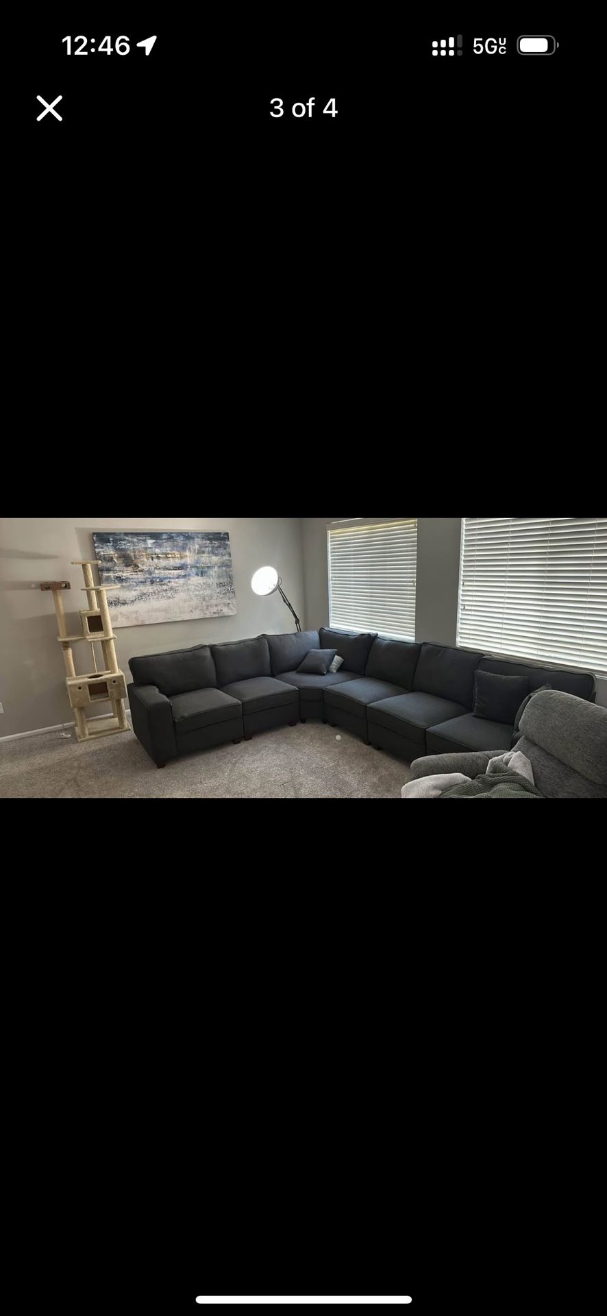 Large sectional couch