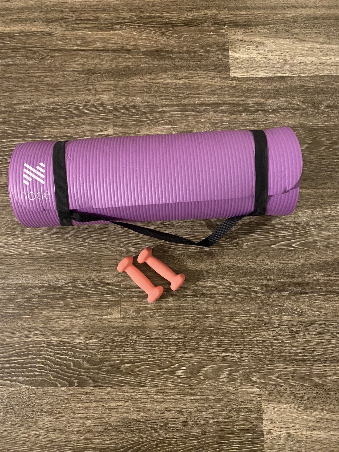 Node Yoga Mate + Dumbbells 