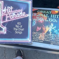2 Record Albums 50’s And 60’s