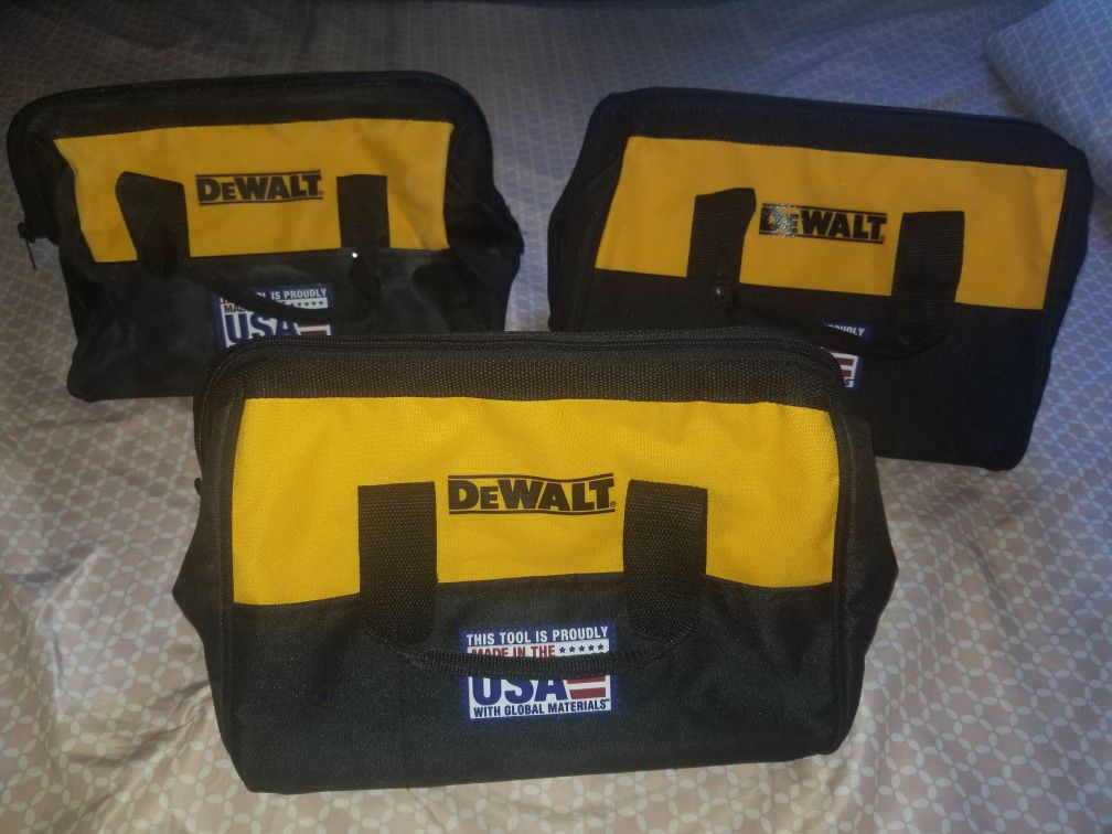 Bags dewalt NEW $10 each